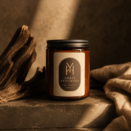 Amber Driftwood — Signature Soy Candle